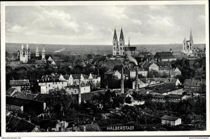 CPA Halberstadt Saxe Anhalt, Panorama