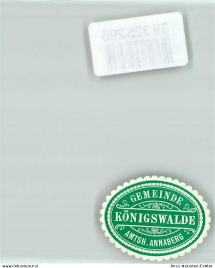 39325296 - Koenigswalde , Erzgeb