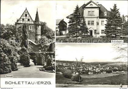 72024393 Schlettau Erzgebirge Schloss Schlossplatz