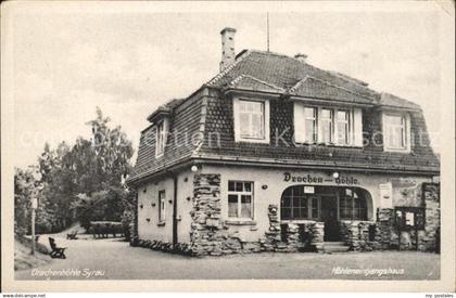 72056372 Syrau Vogtland Drachenhoehle Syrau Hoehleneingangshaus