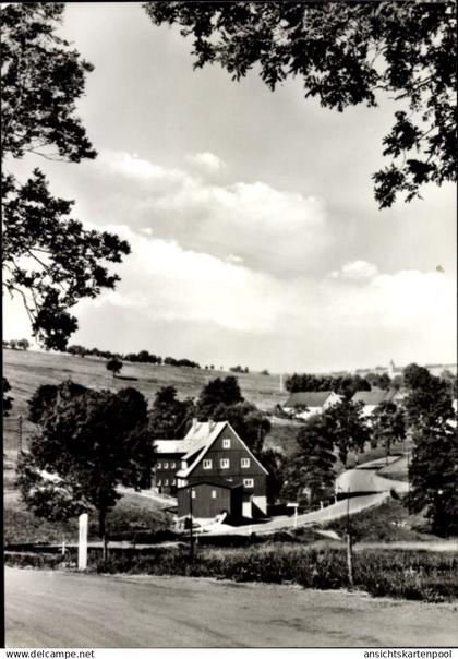 CPA Voigtsdorf Dorfchemnitz im Erzgebirge, Teilansicht mit Ferienheim "Alte Mühle"