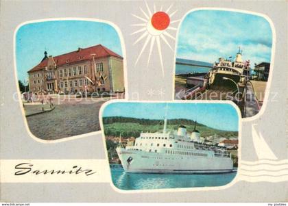 72996275 Sassnitz Ostseebad Ruegen Seemannsheim Faehrschiff Sassnitz