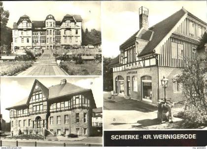 70092660 Schierke Harz Schierke Apotheke Rathaus Erholungsheim