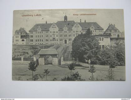 Löwenberg, Schöne Karte um 1913