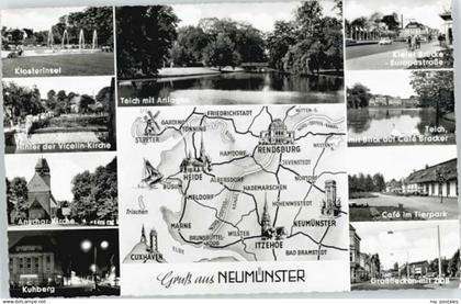 70025998 Neumuenster Schleswig-Holstein Neumuenster Holstein Klosterinsel Kuhber