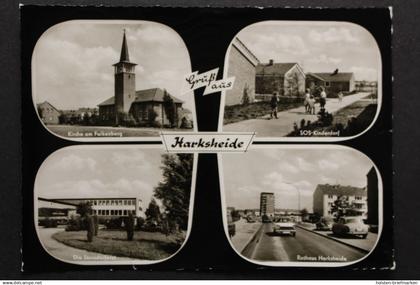 Harksheide, bei Norderstedt, Kirche, SOS-Kinderdorf, Stonsdorferei