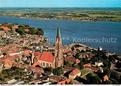 73715192 Schleswig Holstein St Petri Dom Blick auf die Schlei Schleswig Holstein