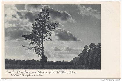 Schömberg, Schwarzw., Wolken! Sie gehen vorüber!, um 1930