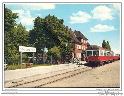 24217 Schönberg - Bahnhof - AK-Grossformat