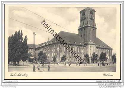 Berlin-Schöneberg - Rathaus - Foto-AK 1950