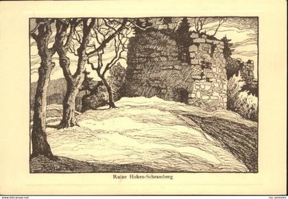 71032889 Schramberg Ruine Hohen-Schramberg