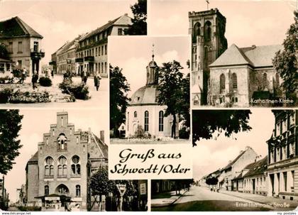 73879629 Schwedt Oder Vierradener Strasse Franzoesiches Kirche Katharinen Kirche