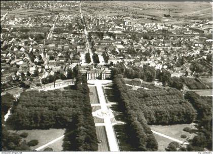 70101162 Schwetzingen Schwetzingen Fliegeraufnahme Schloss x 1966