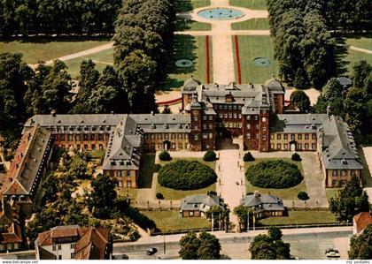 Schwetzingen BW Schloss Schwetzingen Fliegeraufnahme