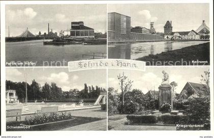 Sehnde Hafen Kaliwerk Schwimmbad Kriegerdenkmal