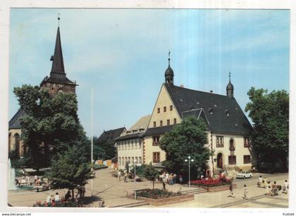 AK 235379 GERMANY - Sömmerda - Rathaus mit Kirche