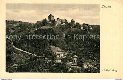 43001970 Solingen Schloss Burg Solingen