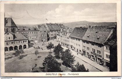 ALLEMAGNE  THURINGE - SAALFELD Markplatz