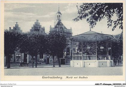 AMKP7-0564-ALLEMAGNE - Geertruidenberg - markt met stadhuis