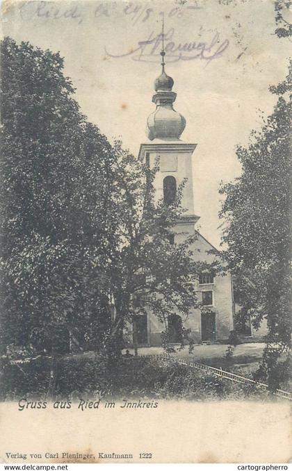 Postcard Germany Gruss aus Ried im Innkreis