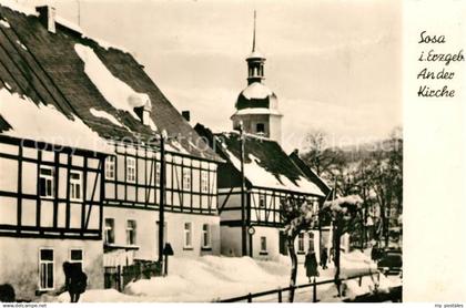 73107806 Sosa Erzgebirge An der Kirche Sosa Erzgebirge