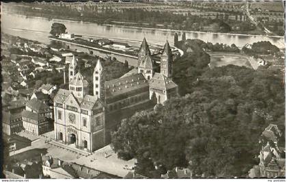 70102101 Speyer Rhein Speyer Dom Fliegeraufnahme x 1958 Speyer Rhein