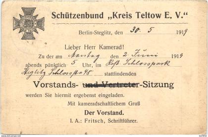 Berlin-Steglitz - Schützenbund Kreis Teltow