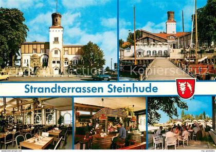 73759017 Steinhude Wunstorf Strandterrassen Steinhude Gastraeume Bar Terrasse Bo