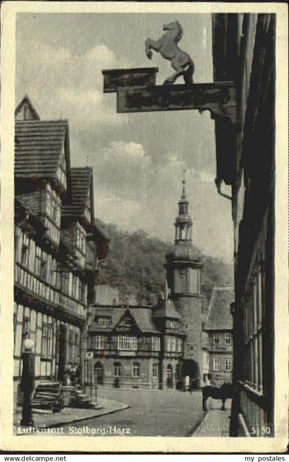 70089013 Stolberg Harz Stolberg Harz Hotel x 1952