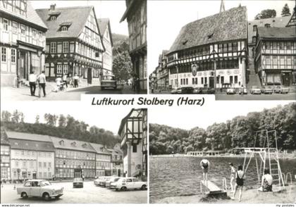 70881719 Stolberg Harz Stolberg Harz Markt Rathaus Waldabd x