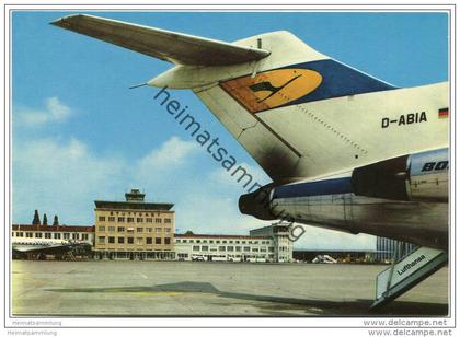 Stuttgart - Flughafen - Echterdingen - AK-Grossformat 1970 - Zobel-Verlag Stuttgart