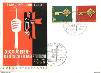 Stuttgart - XIX Sudeten-Deutscher Tag 1968