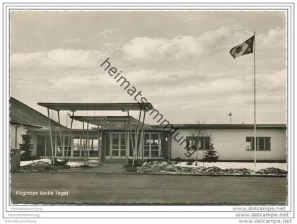 Flughafen Berlin Tegel - Foto-AK Grossformat