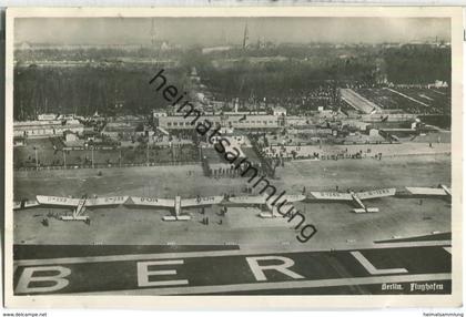 Berlin - Flughafen - Foto-Ansichtskarte