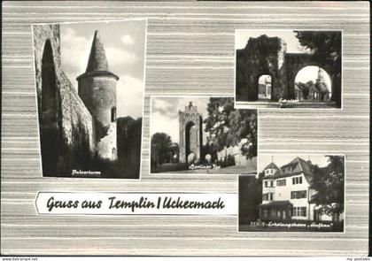 70088359 Templin Templin Tor Turm Heim x 1967 Templin