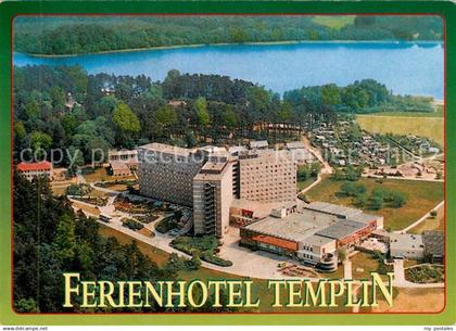 73656633 Templin Ferienhotel Templin am Luebbesee Fliegeraufnahme