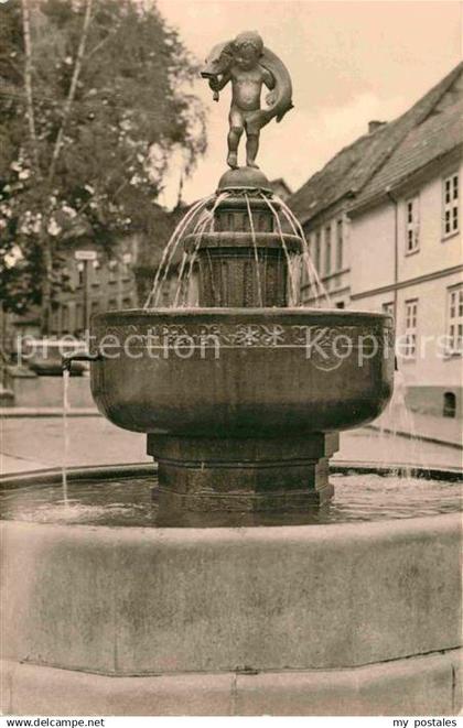 72925004 Teterow Mecklenburg Vorpommern Hechtbrunnen Teterow Mecklenburg