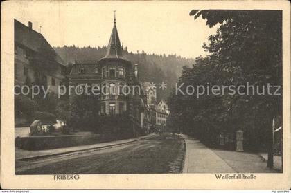 71680708 Triberg Schwarzwald Wasserfallstrrasse