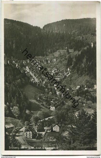 Triberg - Foto-Ansichtskarte