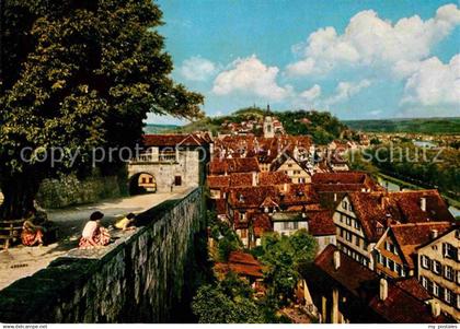 72647485 Tuebingen Blick von der Schlosslinde Tuebingen