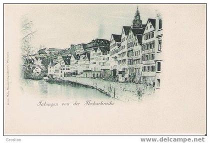 TUBINGEN VON DER NECKARBRUCKE