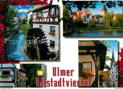 73254049 Ulm Donau Altstadtviertel Muehlenrad  Ulm Donau