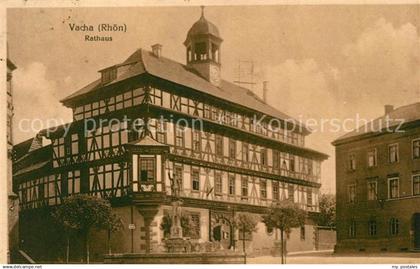 43114988 Vacha Rathaus Fachwerkhaus Historisches Gebaeude