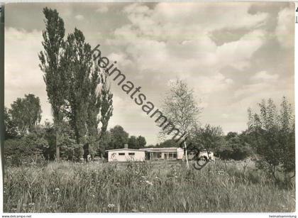 Berlin - Hermsdorf - Naturfreundehaus Hermsdorfer Fliesstal - Seebadstrasse 26A - Foto-Ansichtskarte