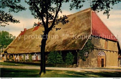 43153448 Lueneburger Heide Niedersaechsisches Bauernhaus Lueneburger Heide