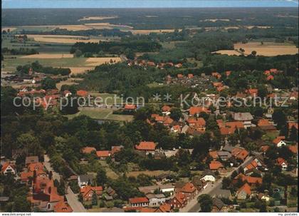 71984158 Lueneburger Heide Dorfmark Fliegeraufnahme Lueneburger Heide