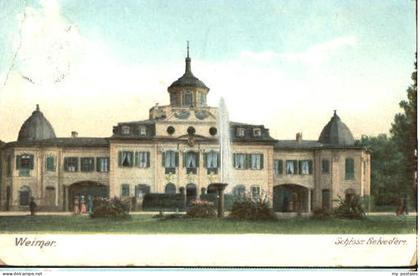 70095325 Weimar Thueringen Weimar Schloss  x 1910 Weimar