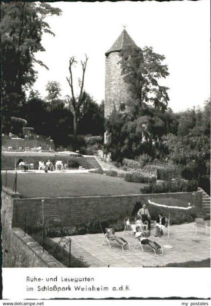 70101201 Weinheim Bergstrasse Weinheim Schlosspark