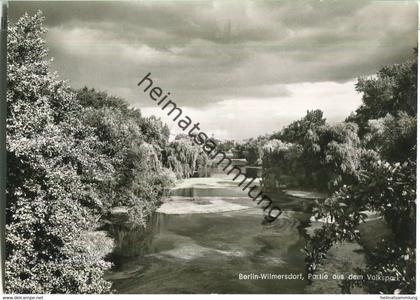 Berlin-Wilmersdorf - Partie aus dem Volkspark - Foto-Ansichtskarte - Verlag Kunst und Bild Berlin