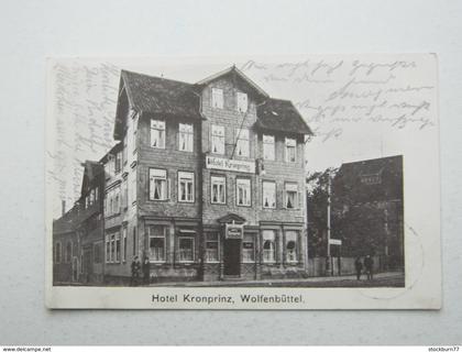 WOLFENBÜTTEL , Hotel     ,  Schöne Karte